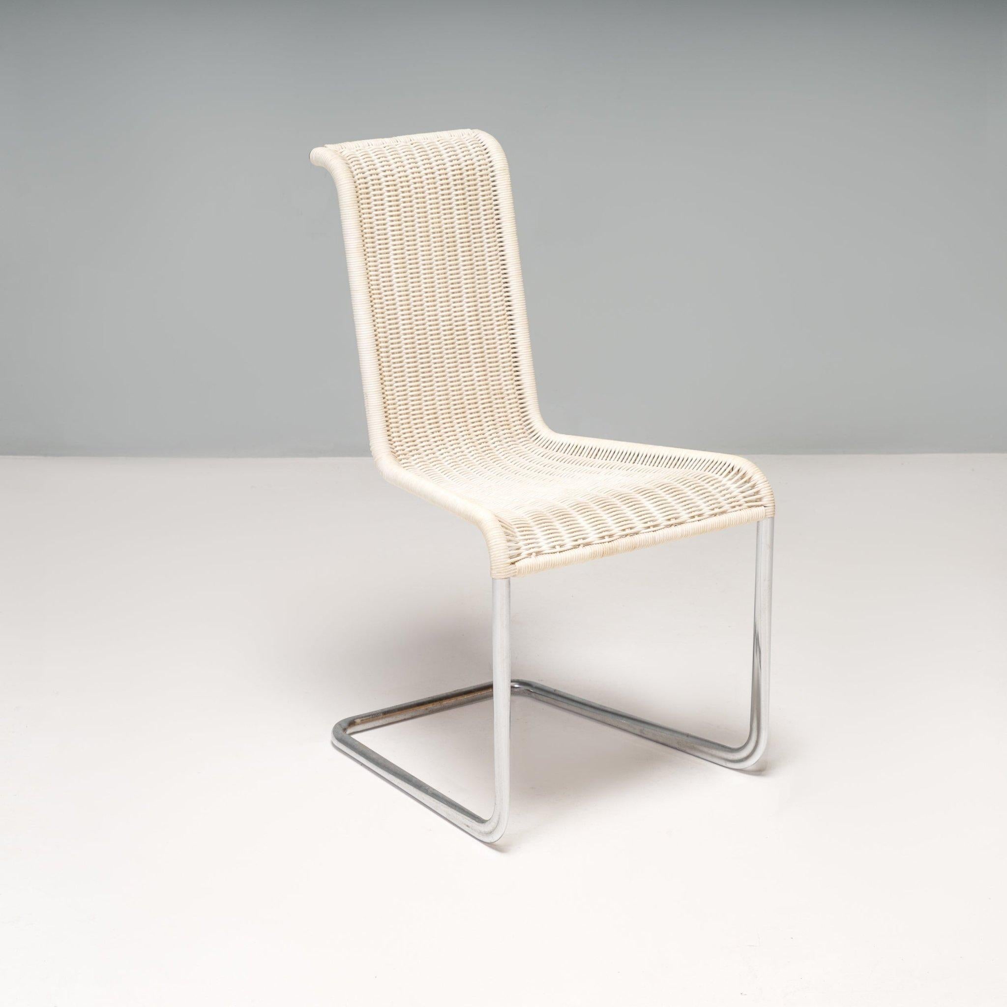 Postmodern Axel Brüchhauser for Tecta B20 Dining Chairs, Set of Six, 1980s For Sale 3