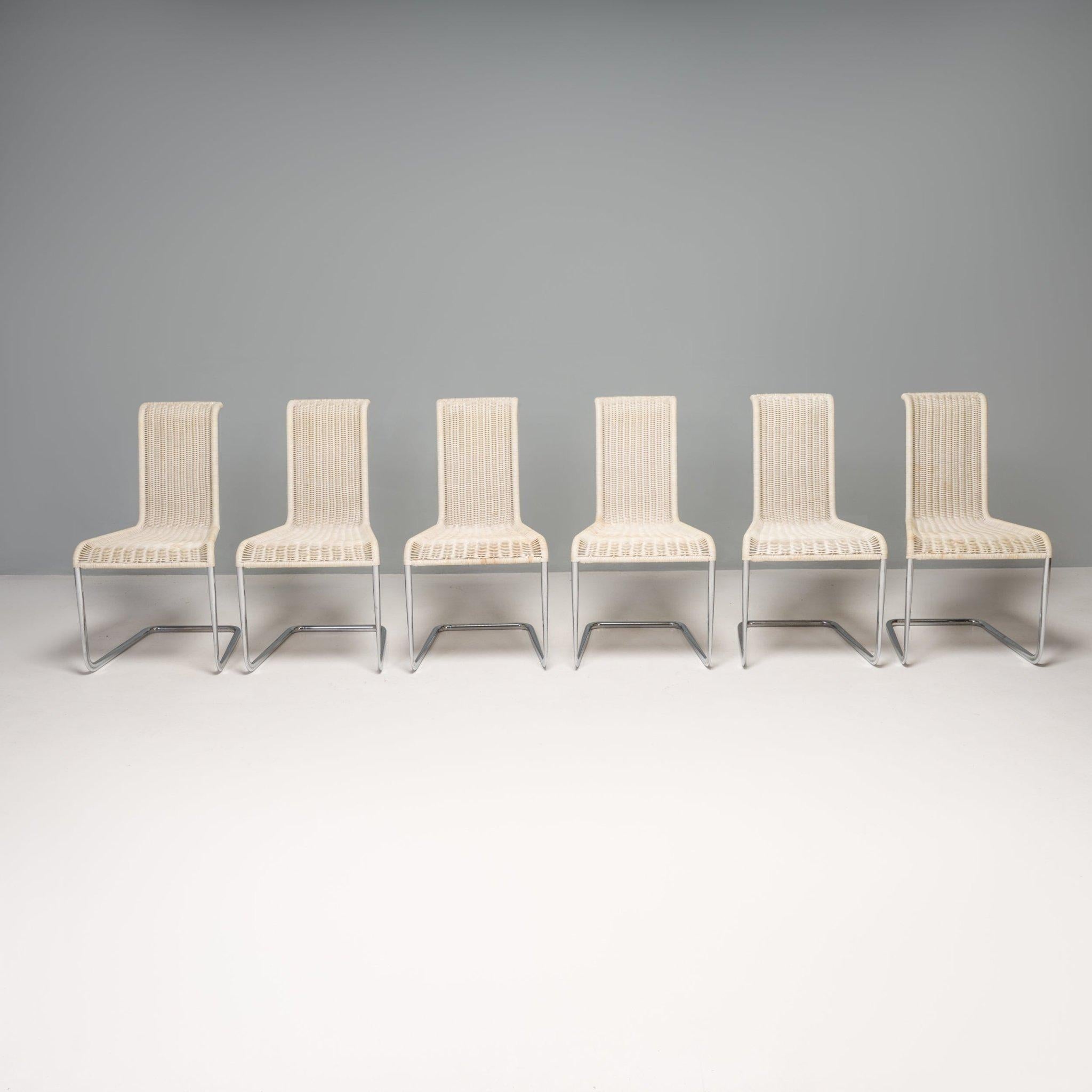 Postmodern Axel Brüchhauser for Tecta B20 Dining Chairs, Set of Six, 1980s For Sale 7