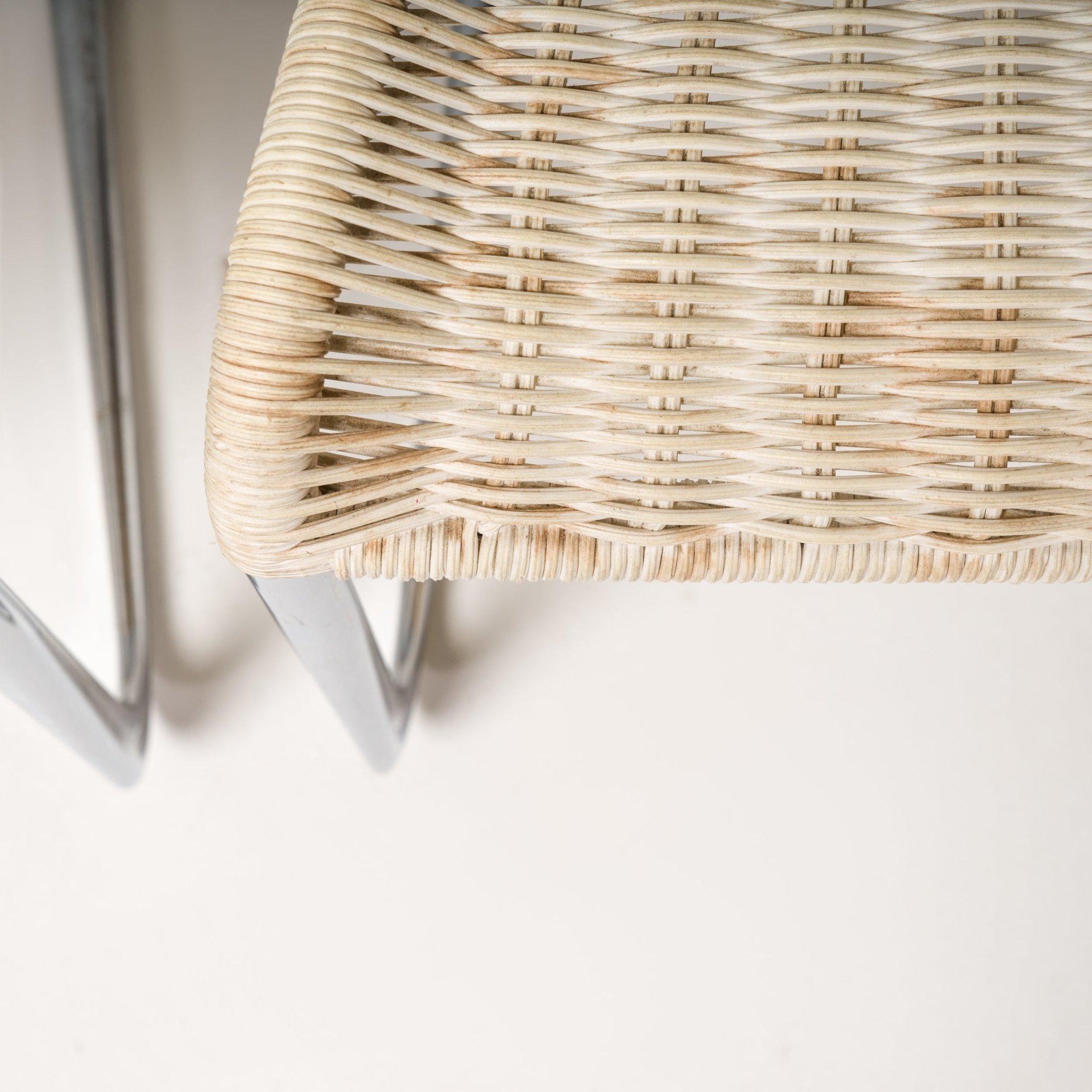 German Postmodern Axel Brüchhauser for Tecta B20 Dining Chairs, Set of Six, 1980s For Sale