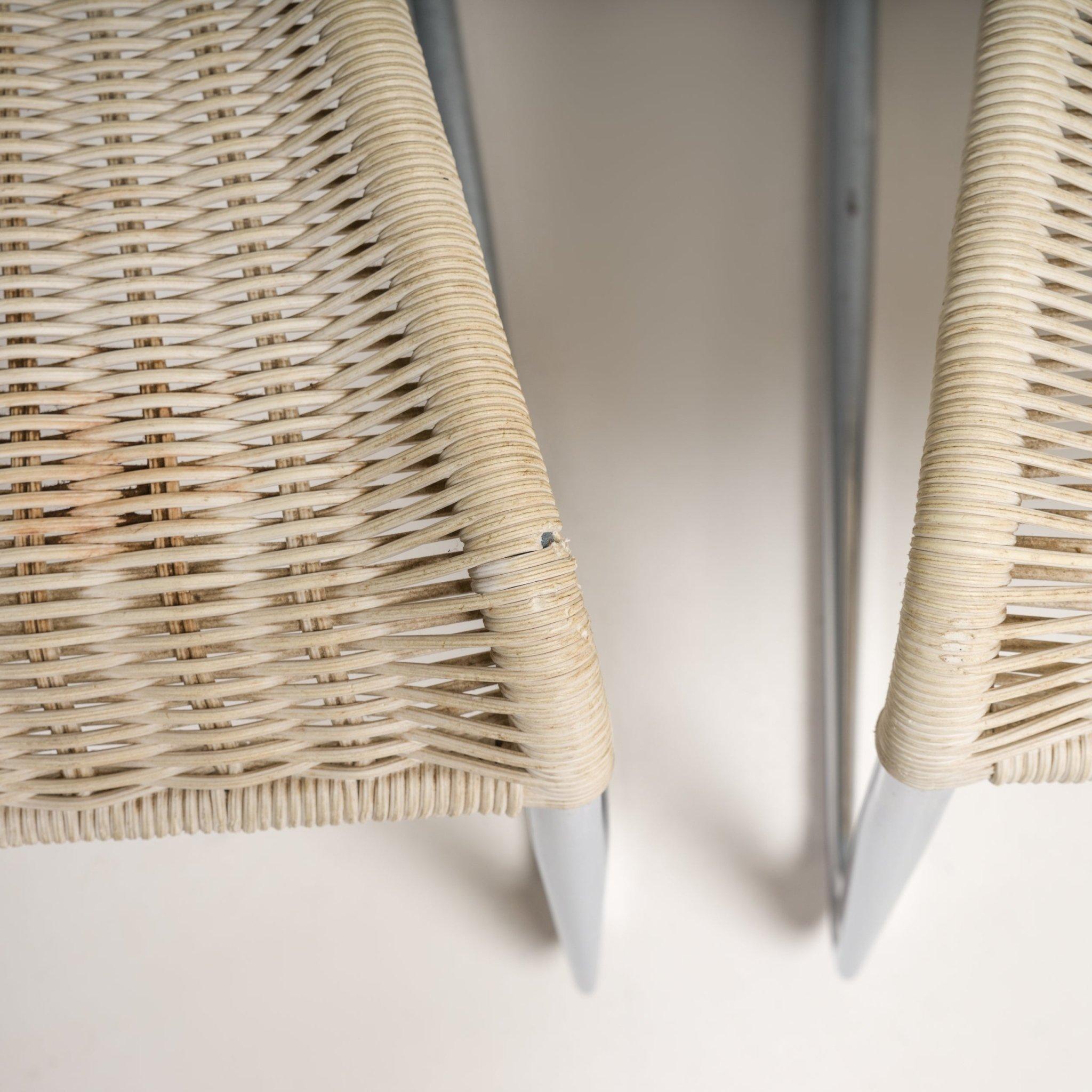 Postmodern Axel Brüchhauser for Tecta B20 Dining Chairs, Set of Six, 1980s In Good Condition For Sale In Basildon, London