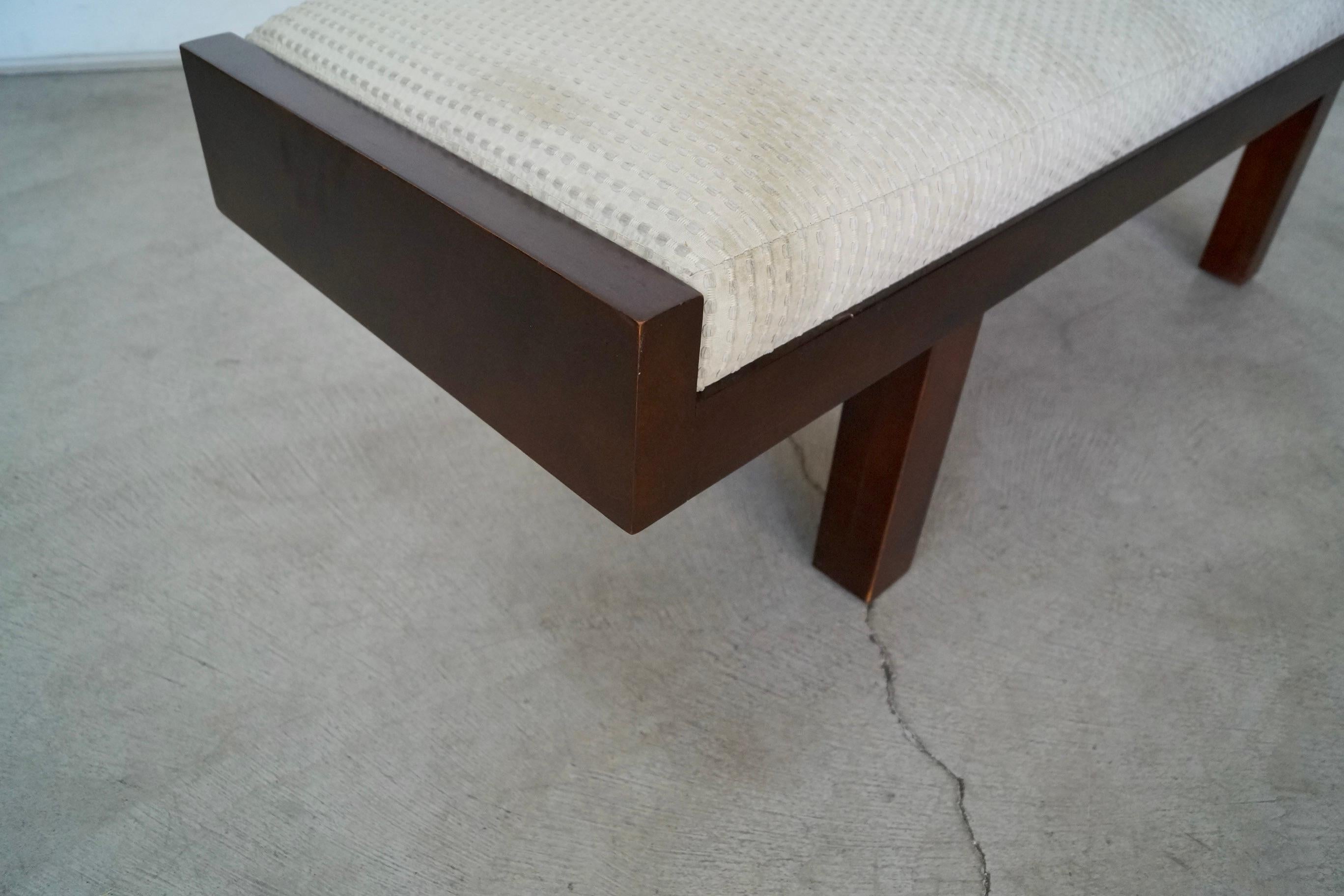 Postmodern Baker Furniture Bench 6