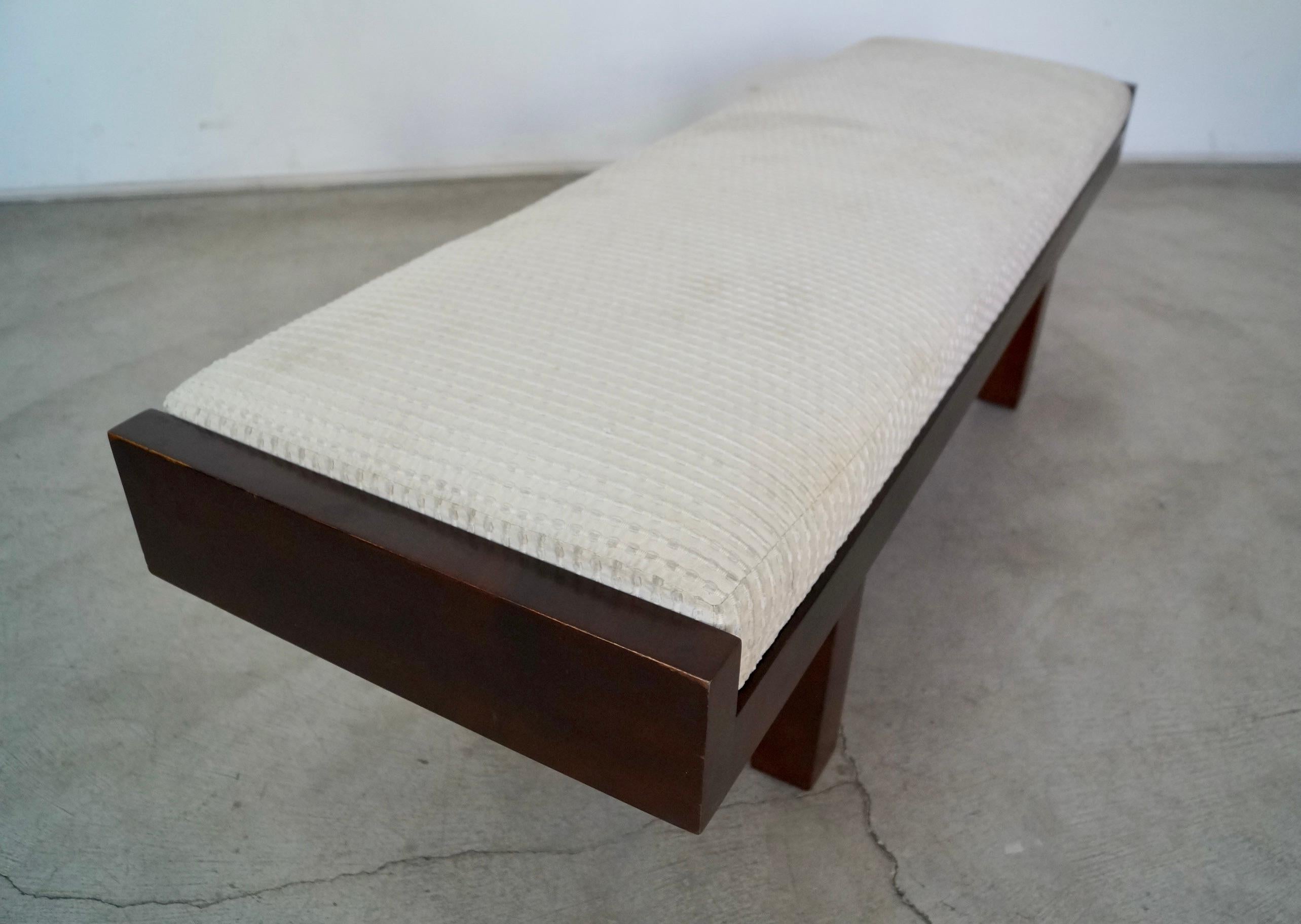 Postmodern Baker Furniture Bench 11