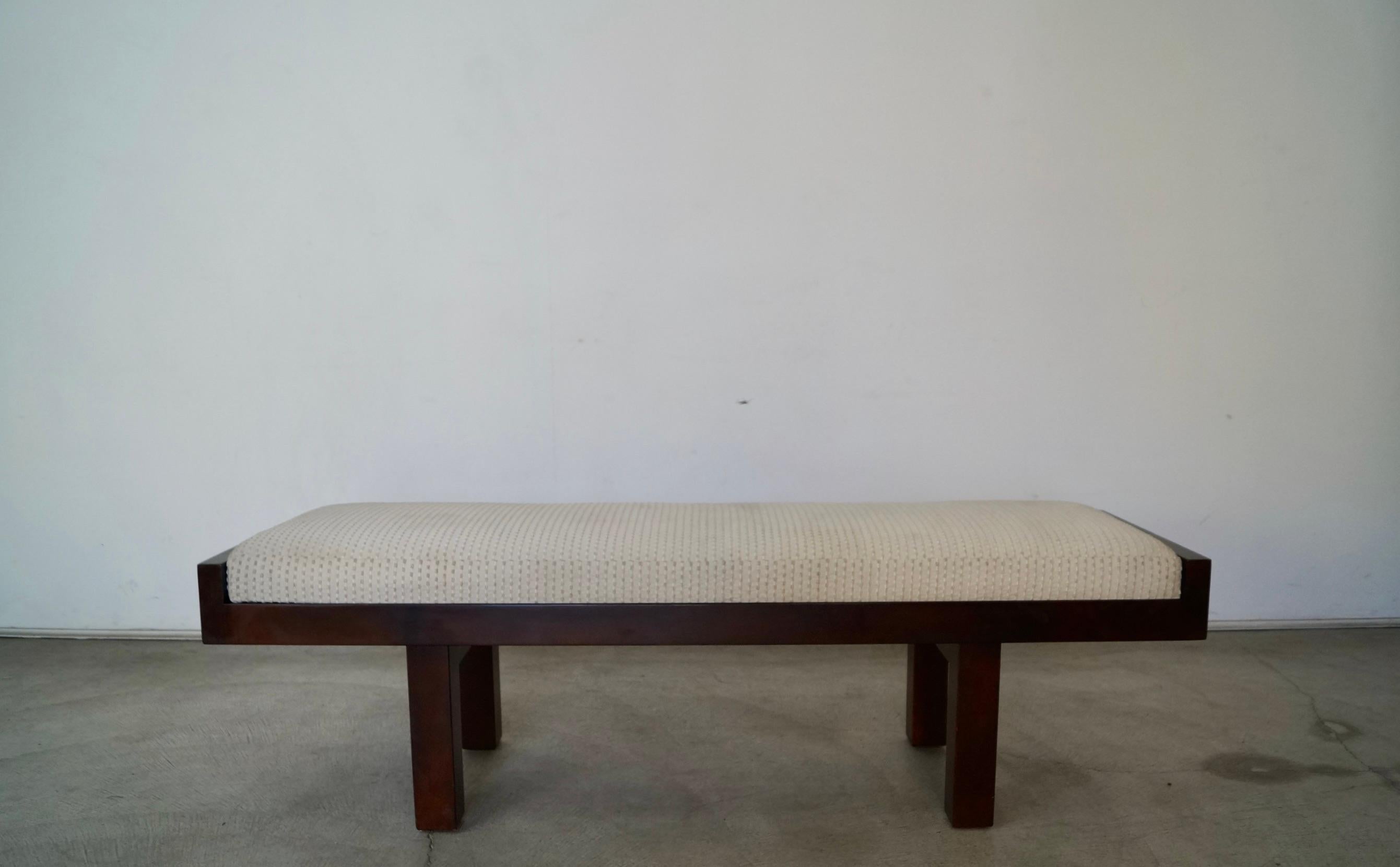 Post-Modern Postmodern Baker Furniture Bench
