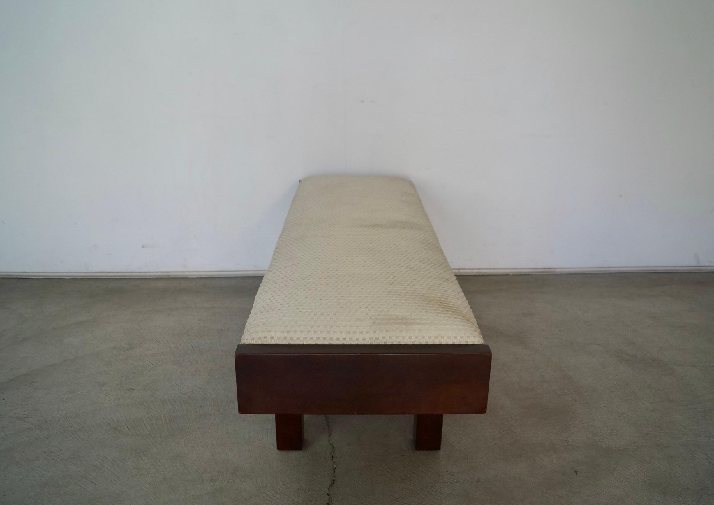 Contemporary Postmodern Baker Furniture Bench