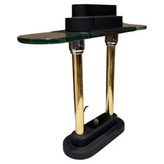 Postmodern Banker's Lamp Robert Sonneman for George Kovacs Mid-Century