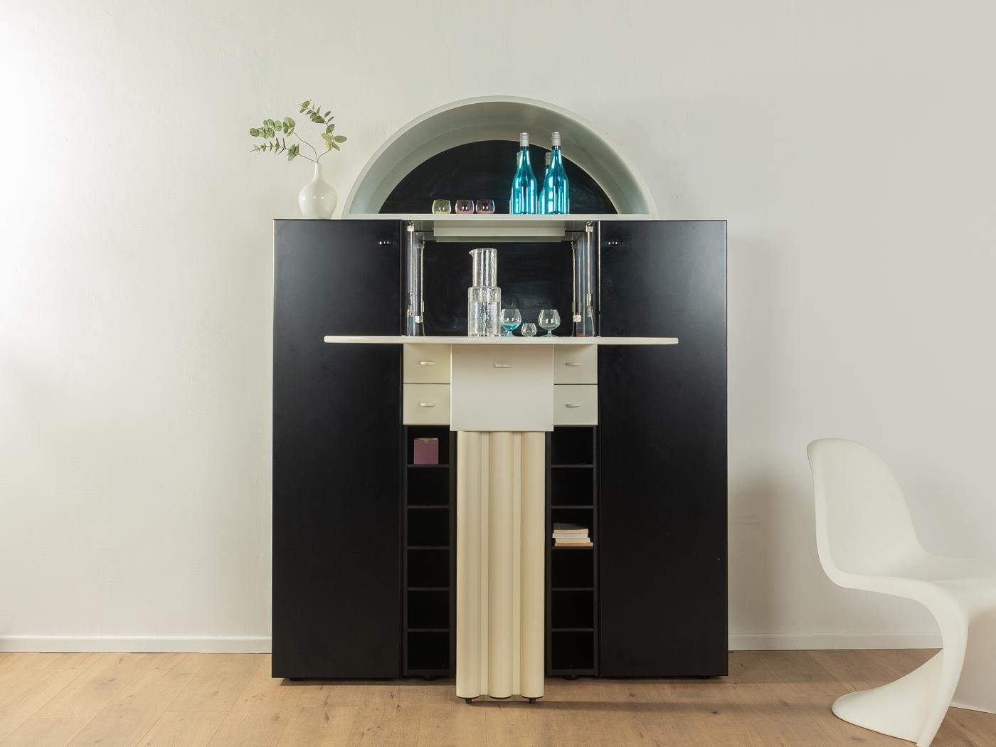 Mueble bar postmoderno, Peter Maly para Interlübke Posmoderno en venta