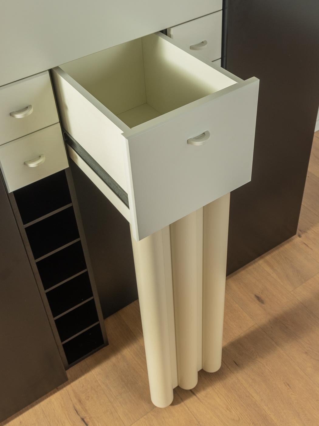 Mueble bar postmoderno, Peter Maly para Interlübke Madera en venta