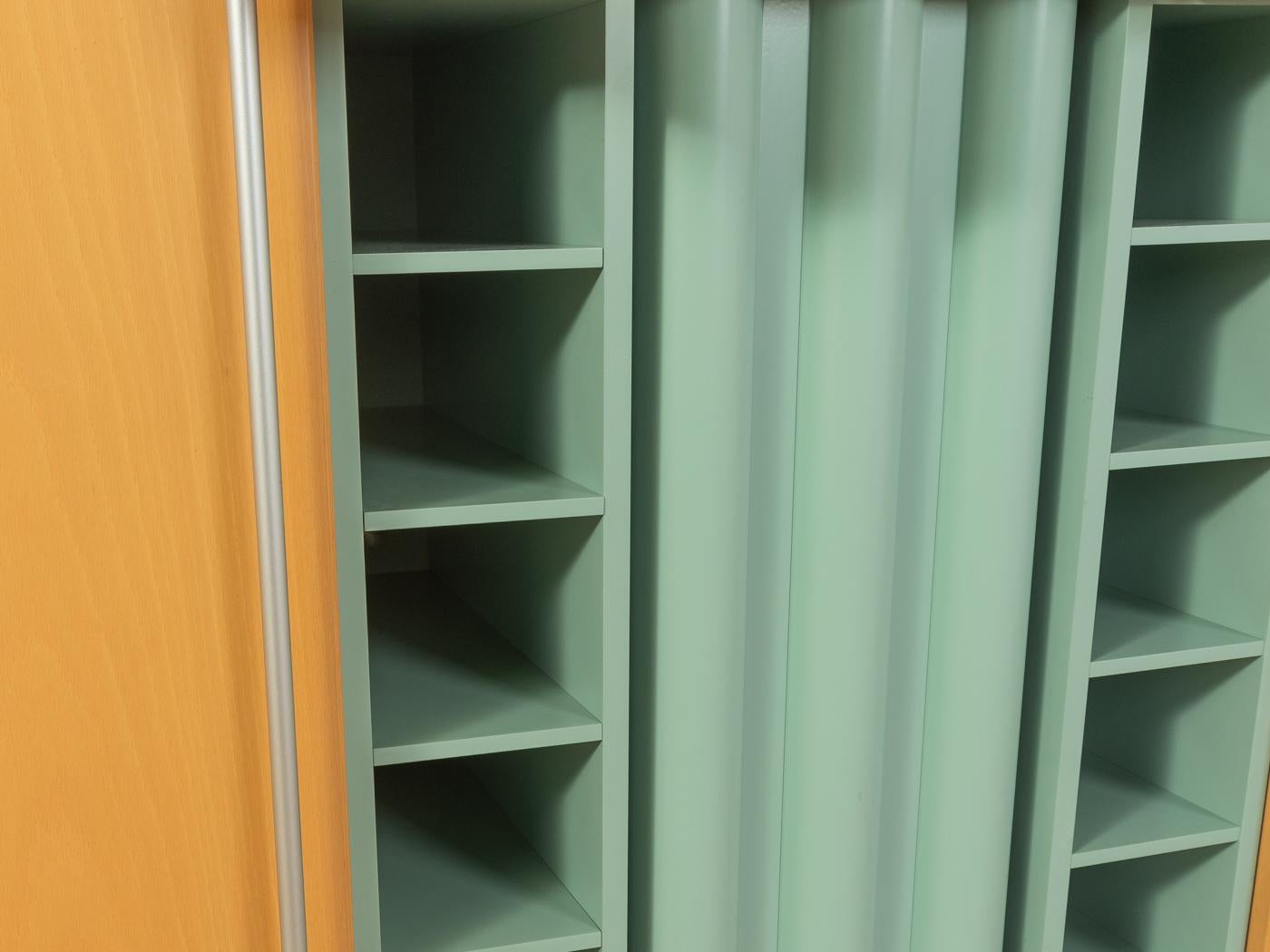 Wood Postmodern bar cabinet, Peter Maly for interlübke For Sale