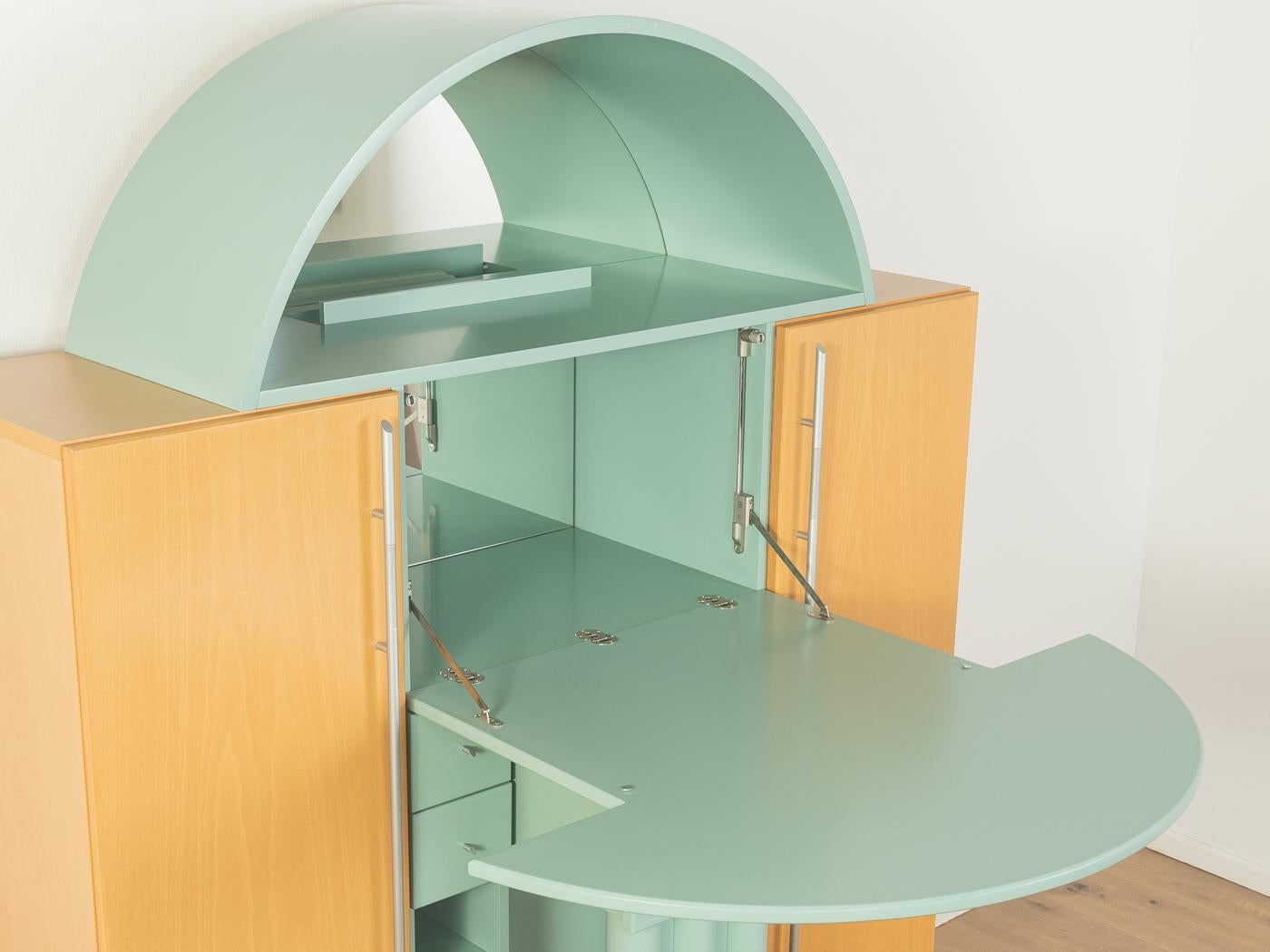 Postmodern bar cabinet, Peter Maly for interlübke For Sale 1