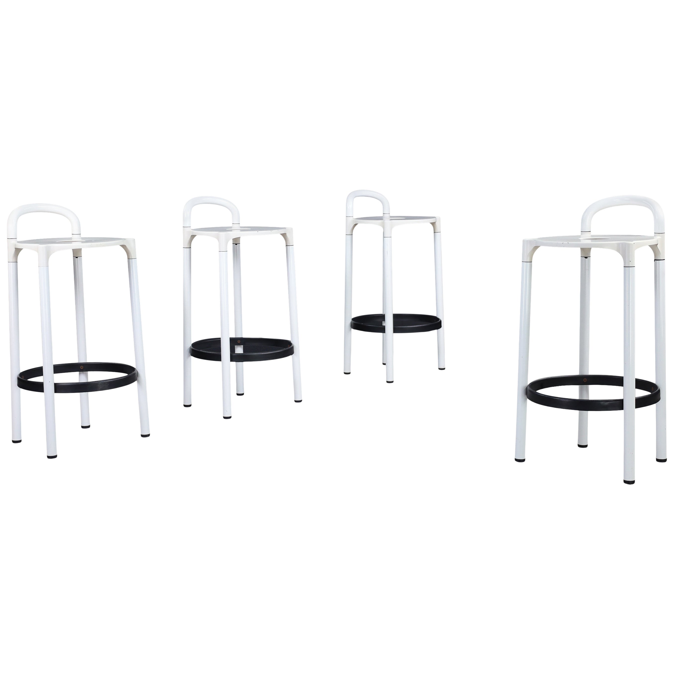 Postmoderne Barhocker, Model No. 4822 "Polo" von Anna Castelli Ferrieri für Kartell im Angebot
