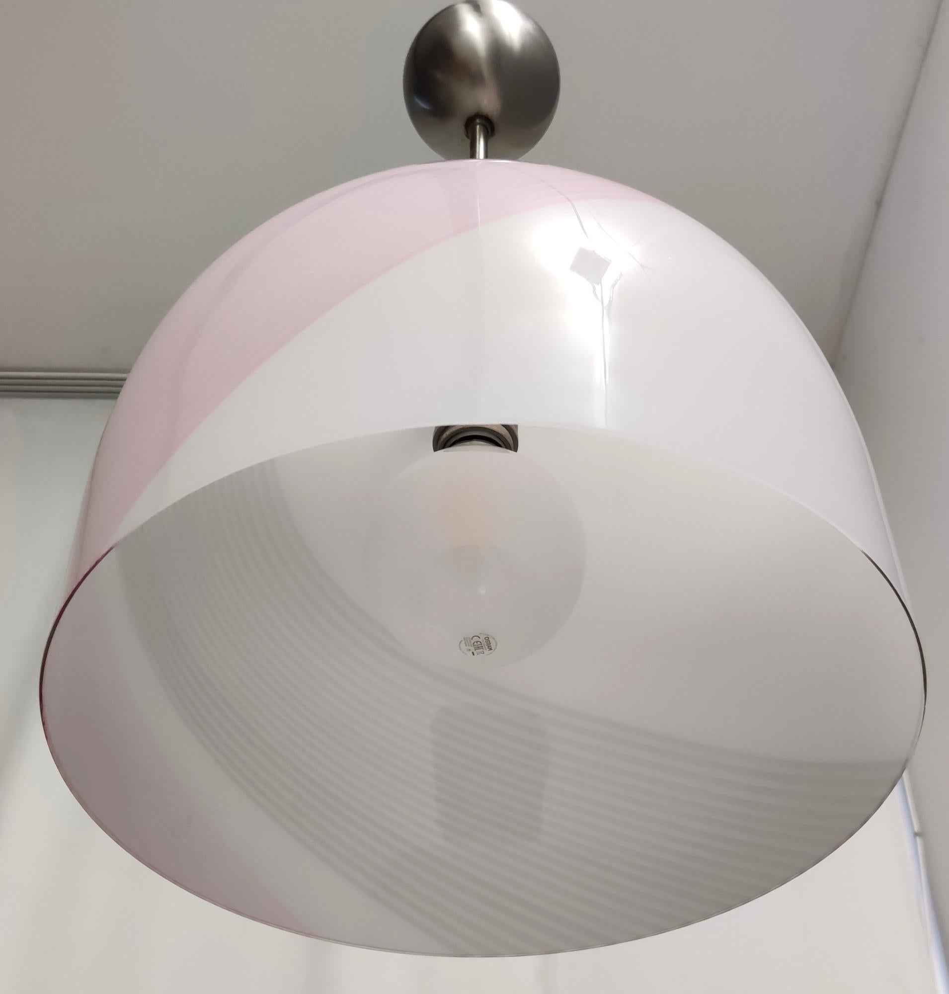 Postmodern Bell-Shaped Murano Glass Pendant by Lino Tagliapietra for La Murrina For Sale 3