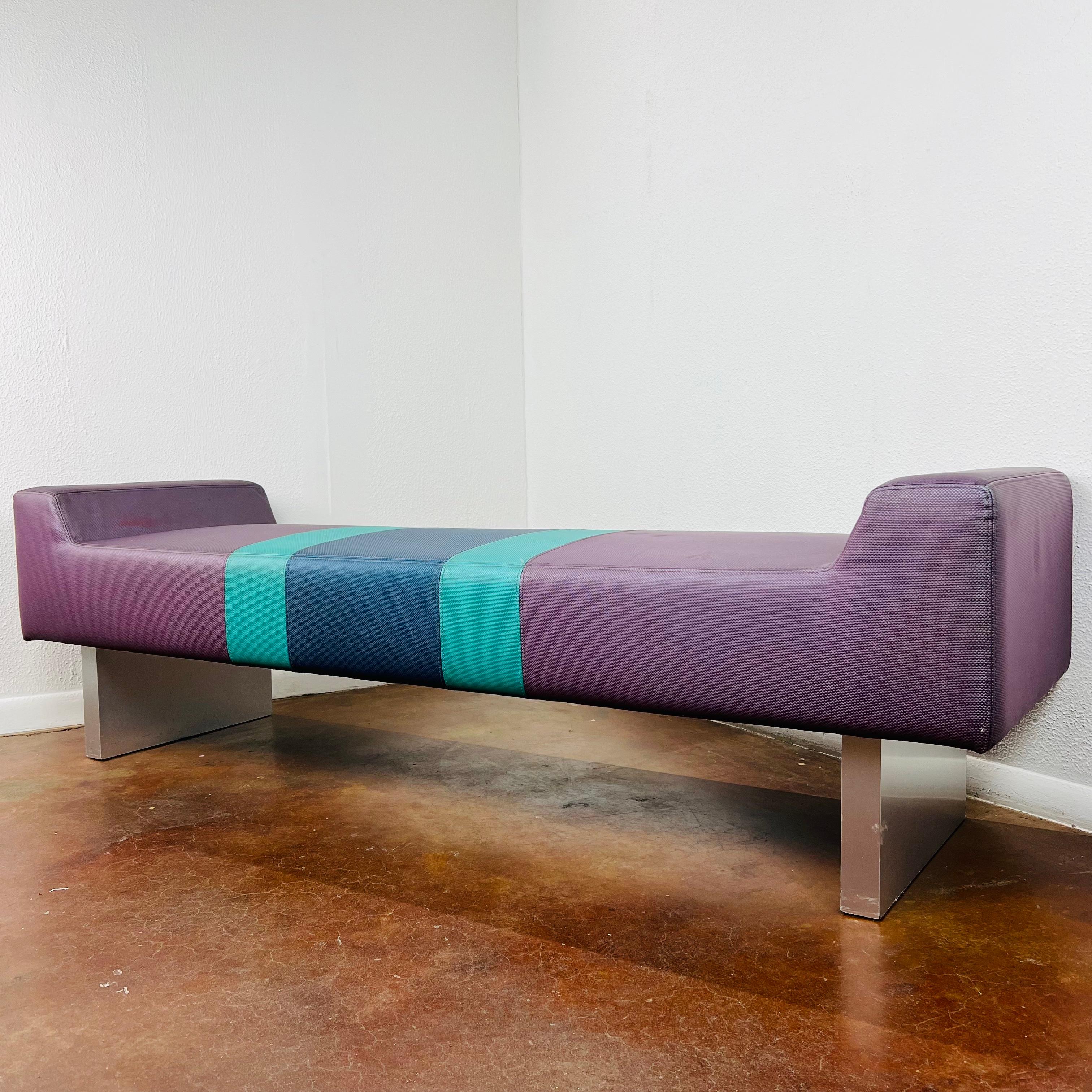 Postmodern Bench in the Style of the Memphis Group 2