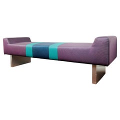 Postmodern Bench in the Style of the Memphis Group
