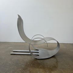 Postmodern Bent Fork Chair