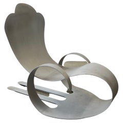 Vintage Postmodern Bent Fork Chair