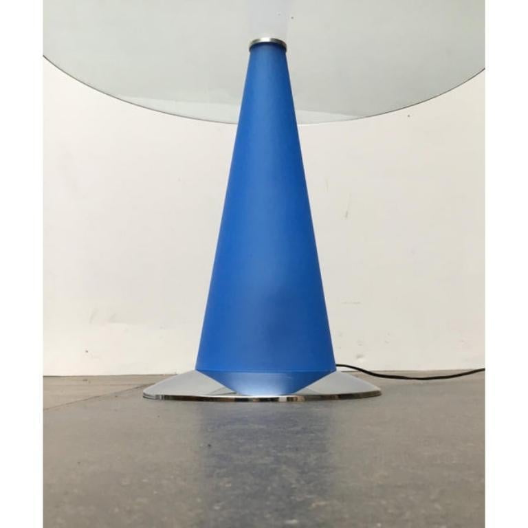 Postmodern Birillo Side Table and Floor Lamp by Parisotto for Fontana Arte, 80s For Sale 3