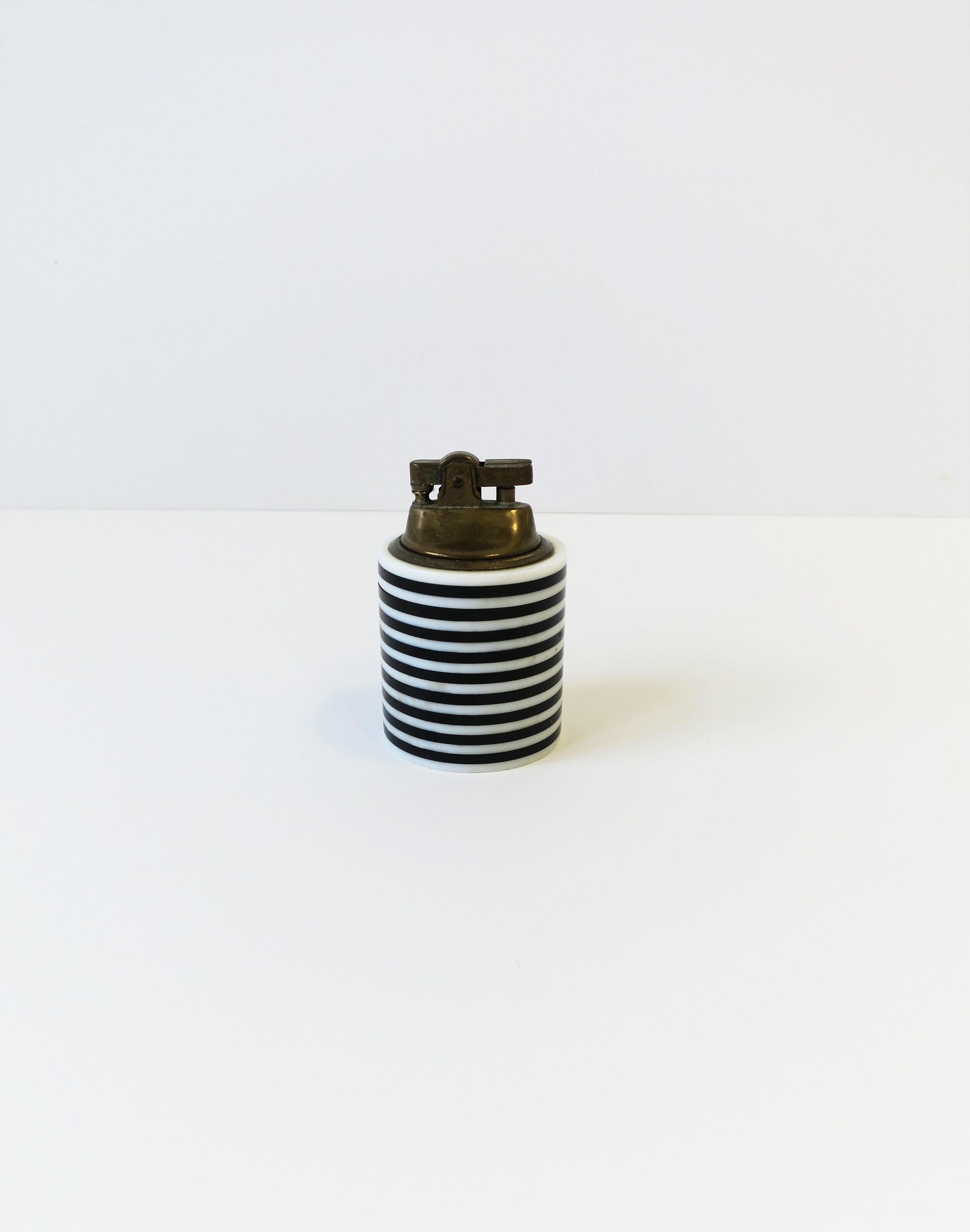 Post-Modern Postmodern Black and White Acrylic Lighter