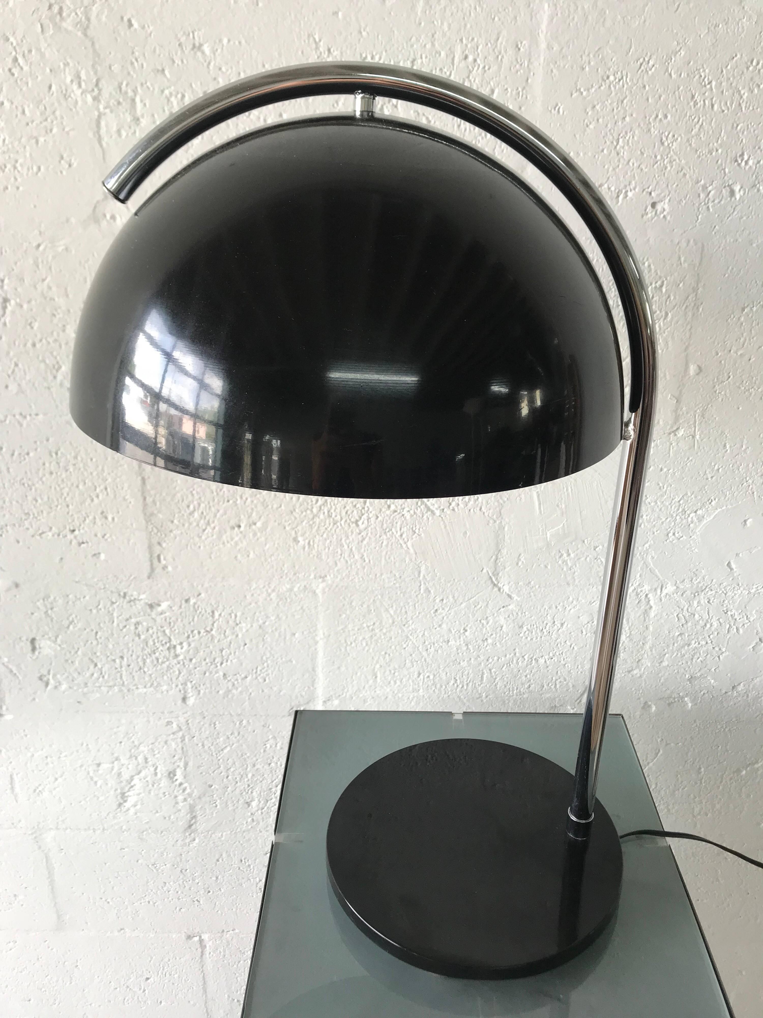 Post-Modern Postmodern Black Desk Table Task Lamp