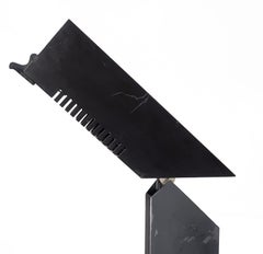 Postmodern Black Floor Lamps by Pollux Skipper