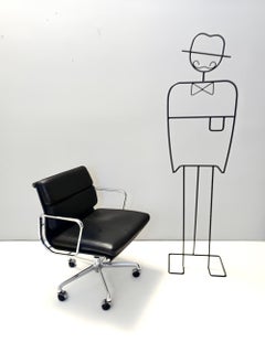 Chaise Soft Pad postmoderne Charles & Ray Eames pour ICF