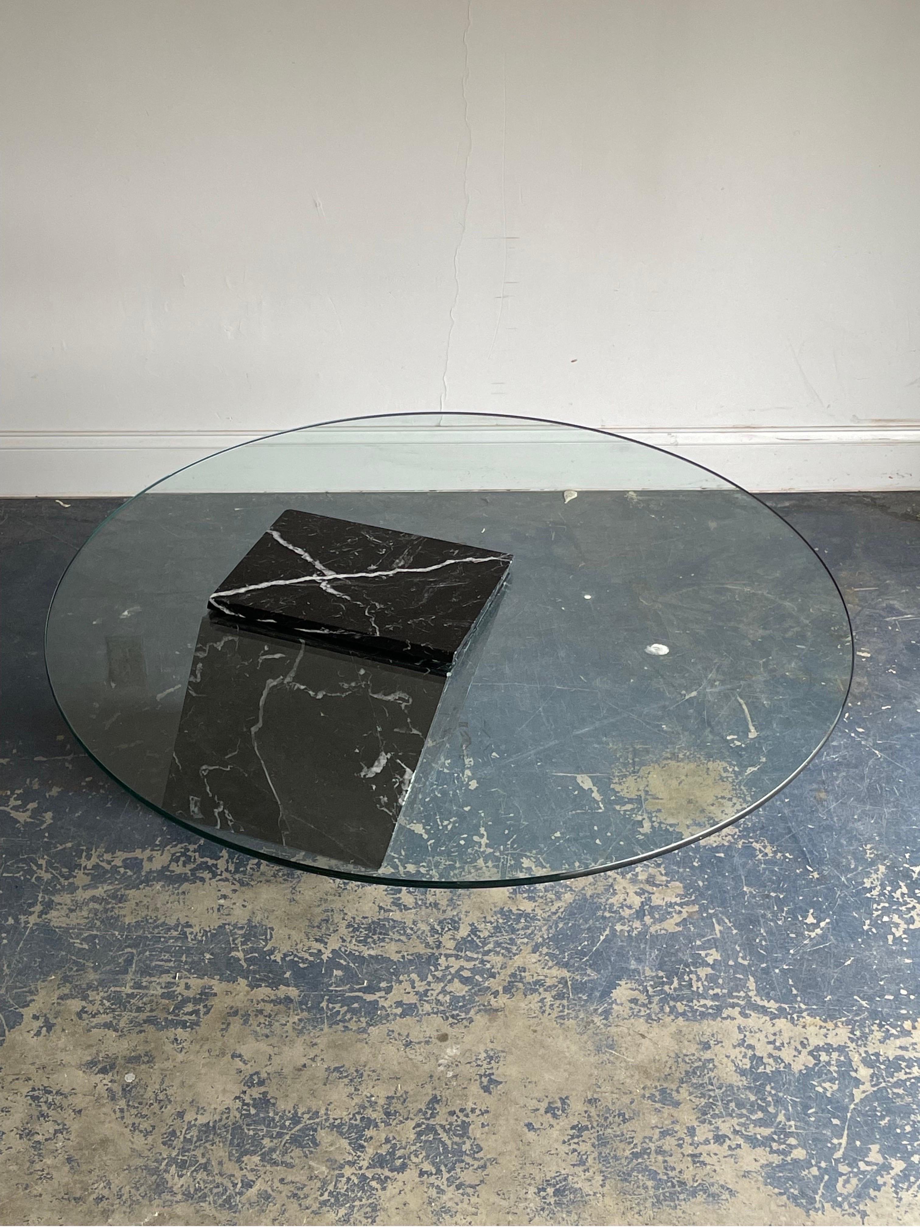 black marble coffee table