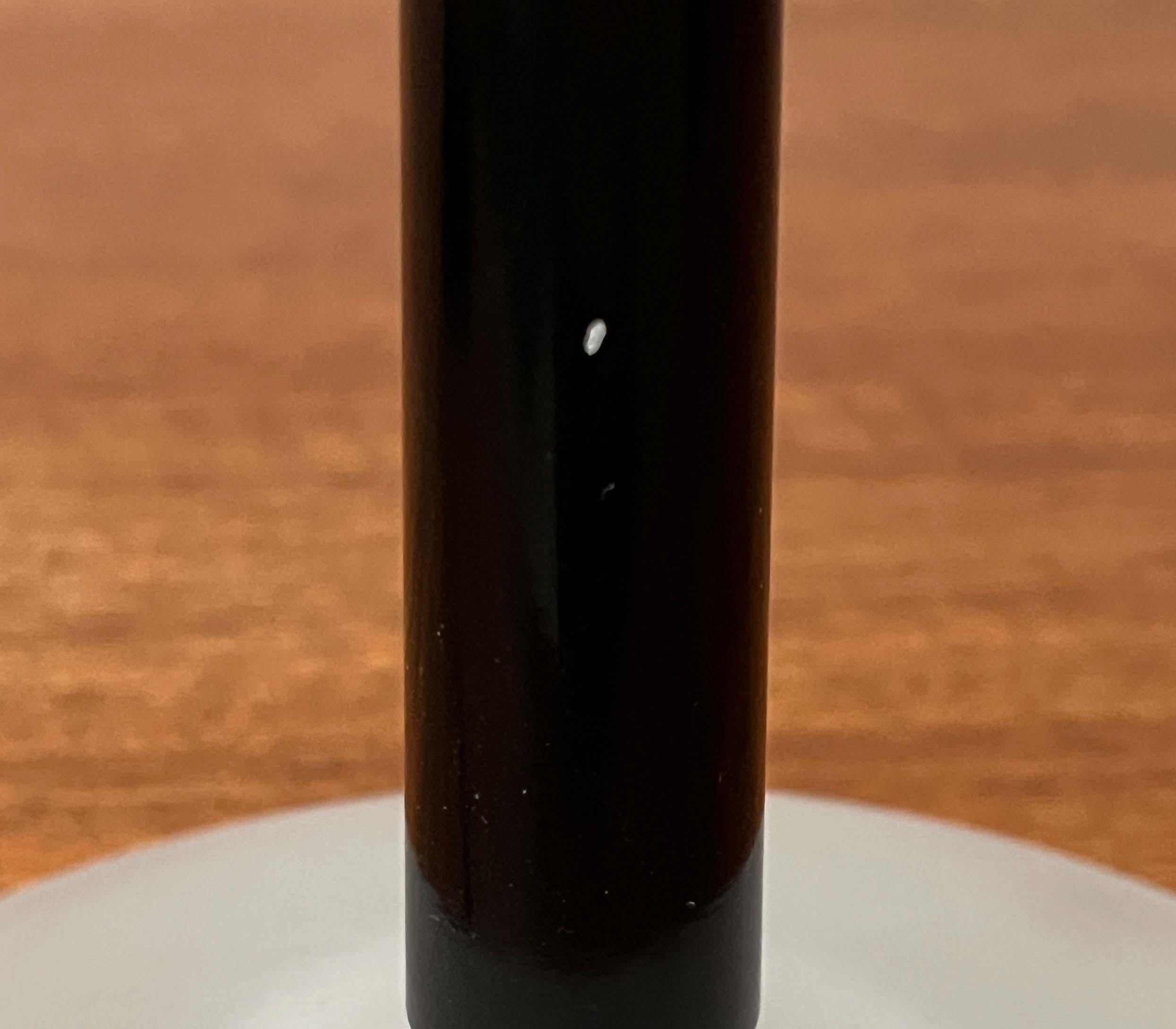 Lámpara de sobremesa posmoderna Pao T1 negra de Matteo Thun para Arteluce, Italia, años 90 en venta 10