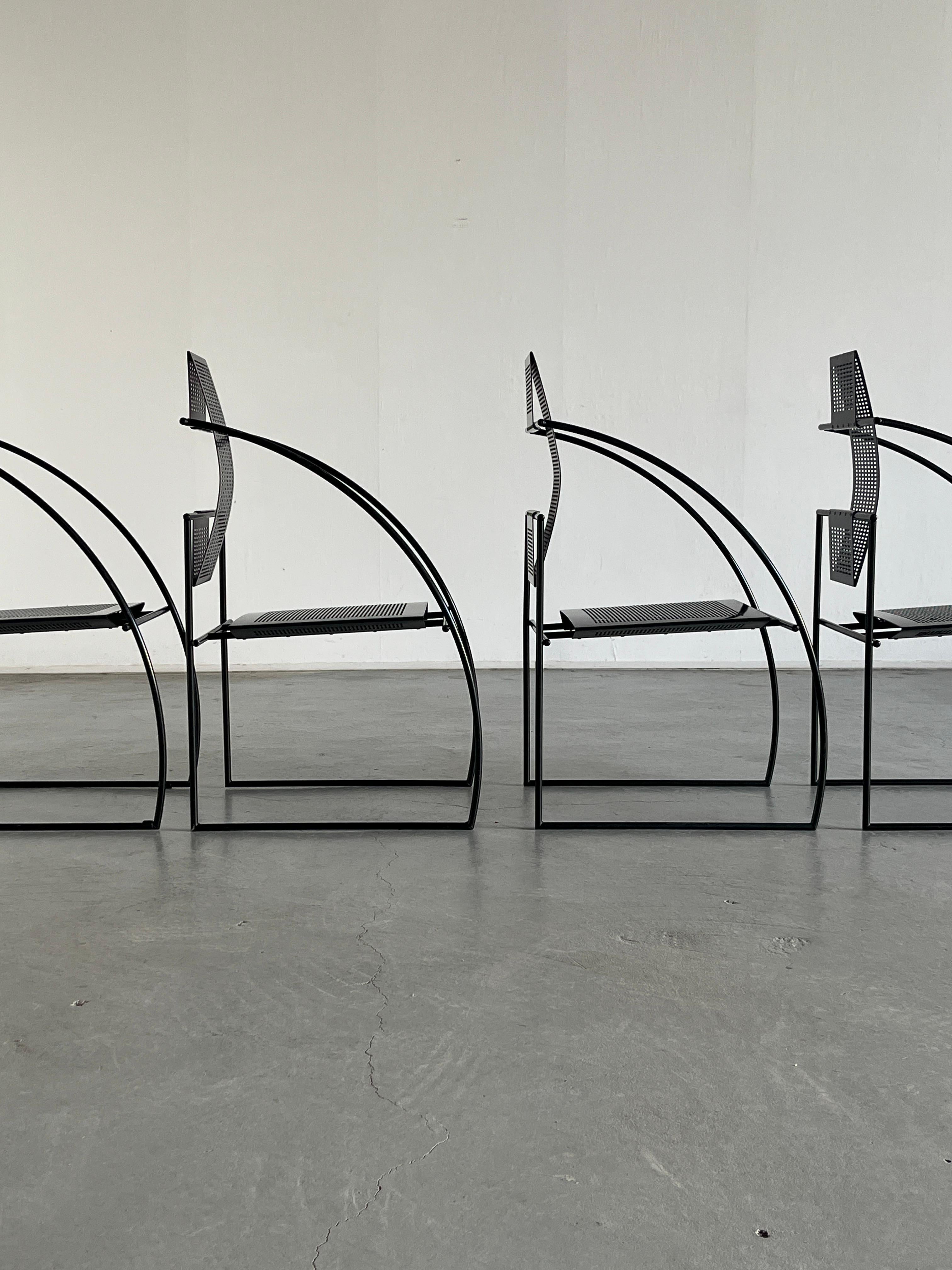 Fauteuil postmoderne noir 