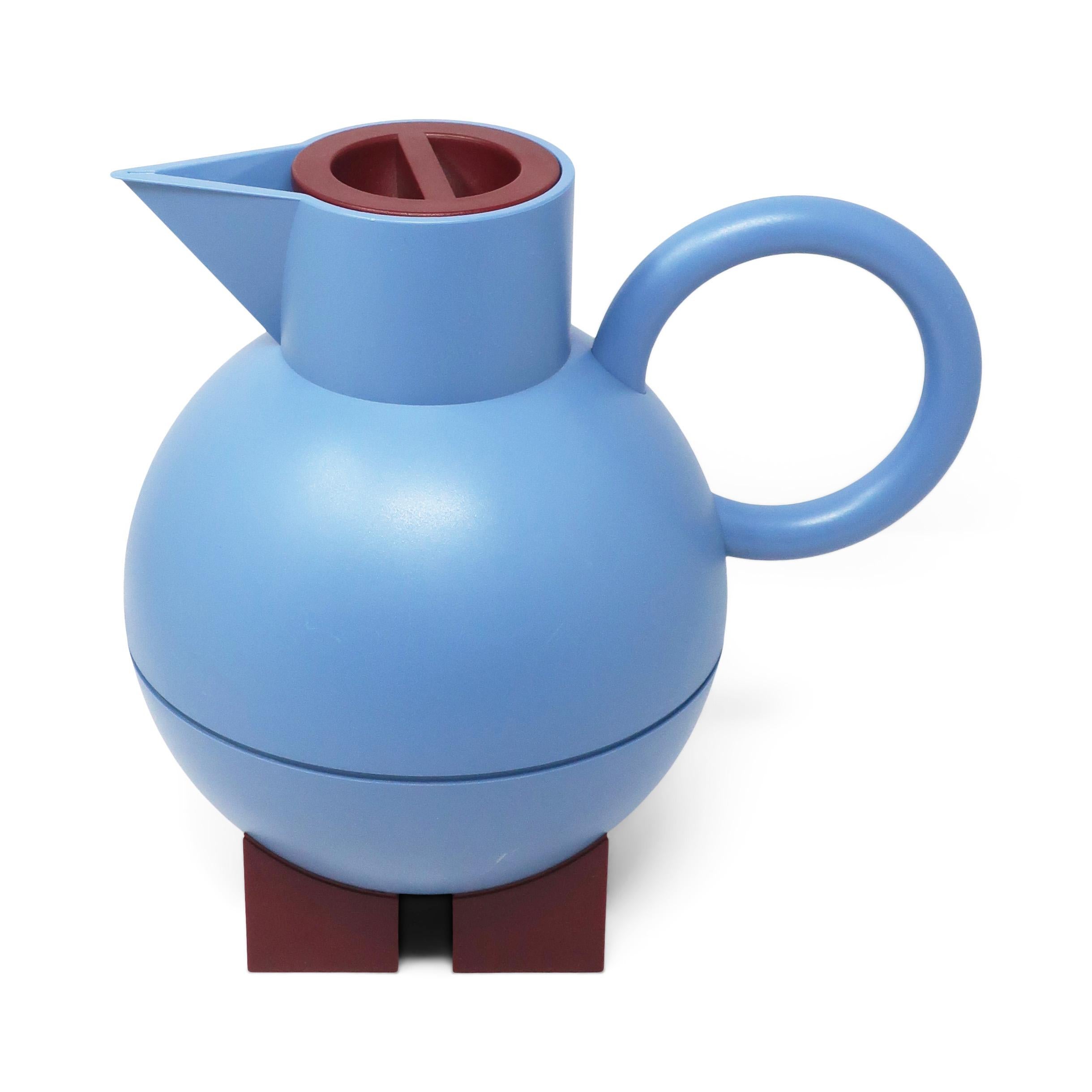 Post-Modern Postmodern Blue Euclid Thermos by Michael Graves for Alessi