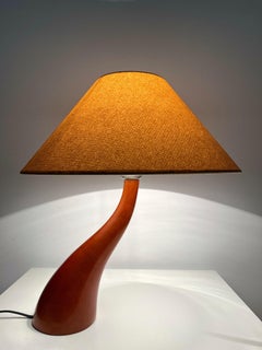 Lámpara de sobremesa postmoderna de madera "Bonsai" de Josep Llusca para Blauet, Barcelona, años 90