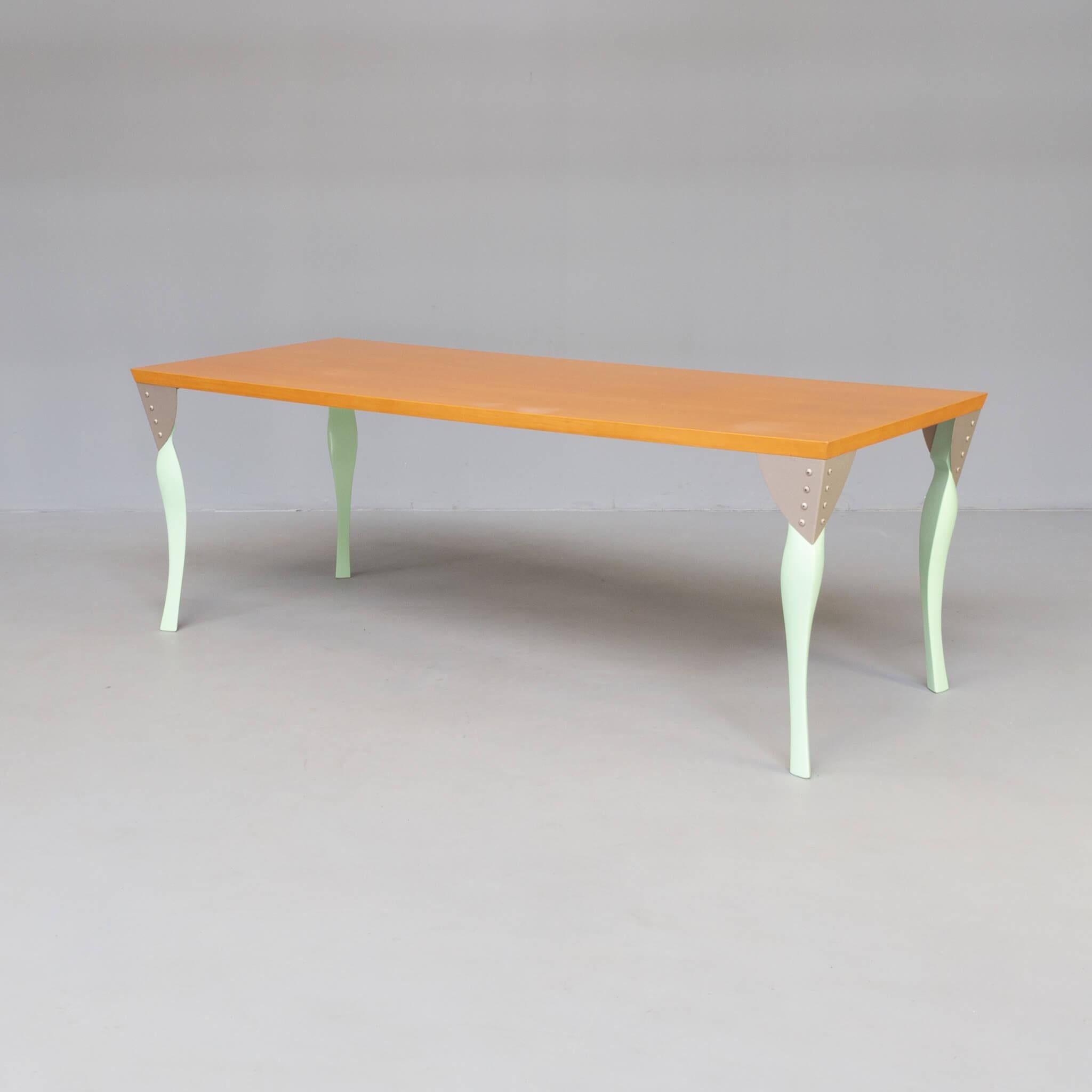 Postmodern Borek Sipek dining table for Scarabas In Good Condition In Amstelveen, Noord