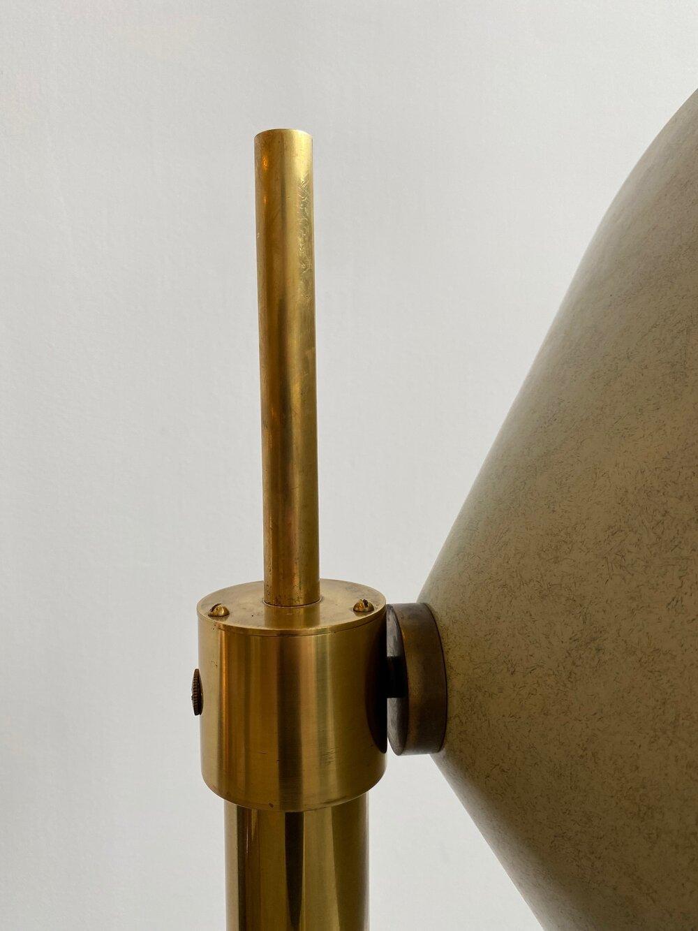 Aluminum Postmodern Brass Globe Floor Lamp