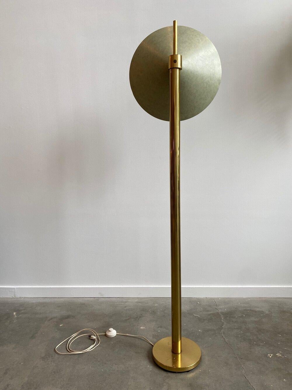 Postmodern Brass Globe Floor Lamp 1