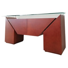 Postmodern 'Brooklyn' sideboard by Luigi Gorgoni for Roche Bobois, France 1980s