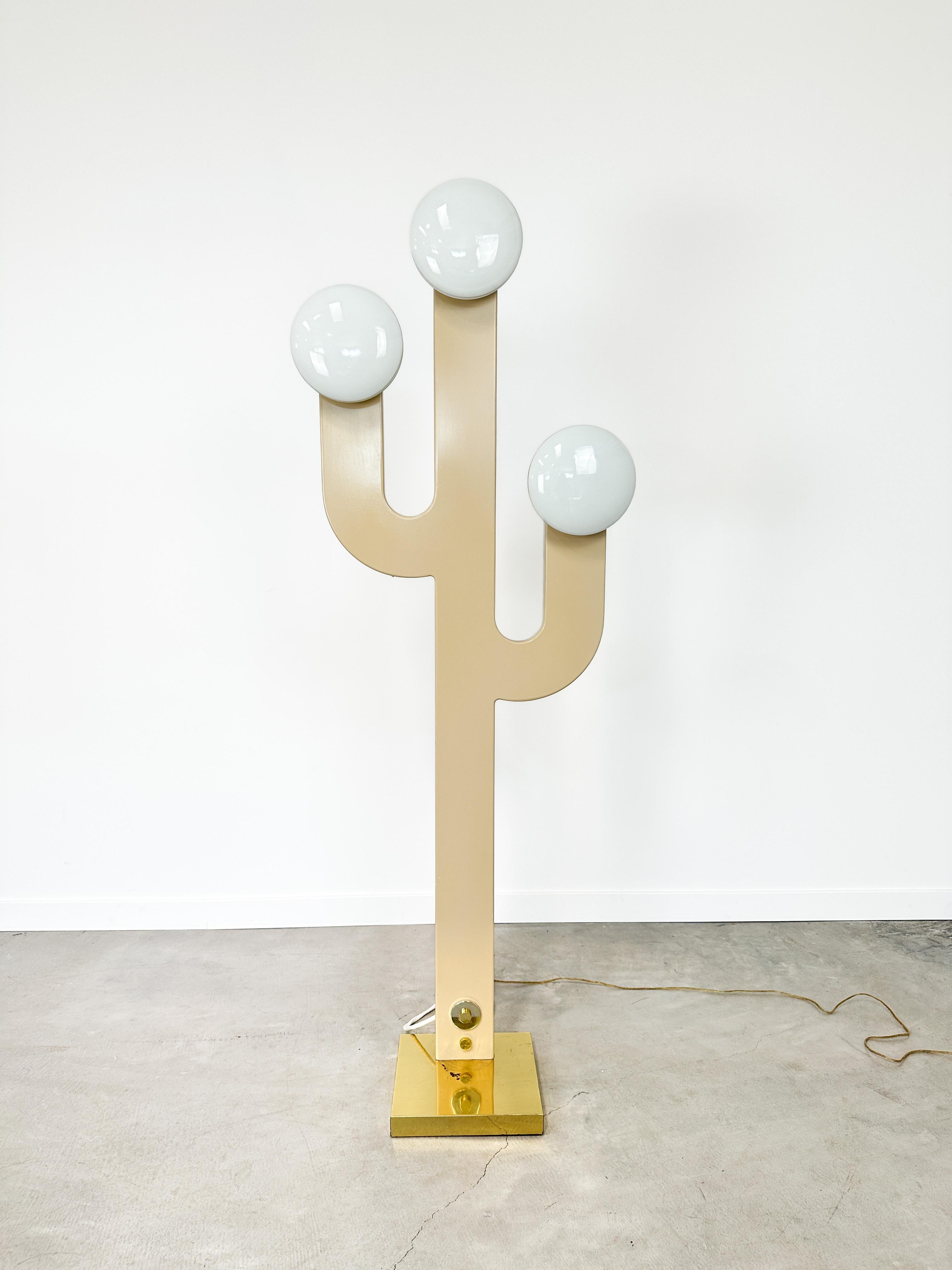 1980s Postmodern Cactus Floor Lamp 2