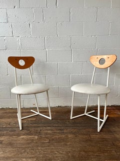 Mobili postmoderni in stile Cal-Style Sedie con struttura in metallo