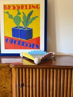 Centre de table postmoderne, modèle « Parana », 1re édition, Masanori Umeda, Memphis, Italie, 1983
