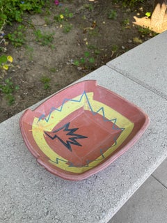 Postmodern Ceramic Bowl, 20th Century