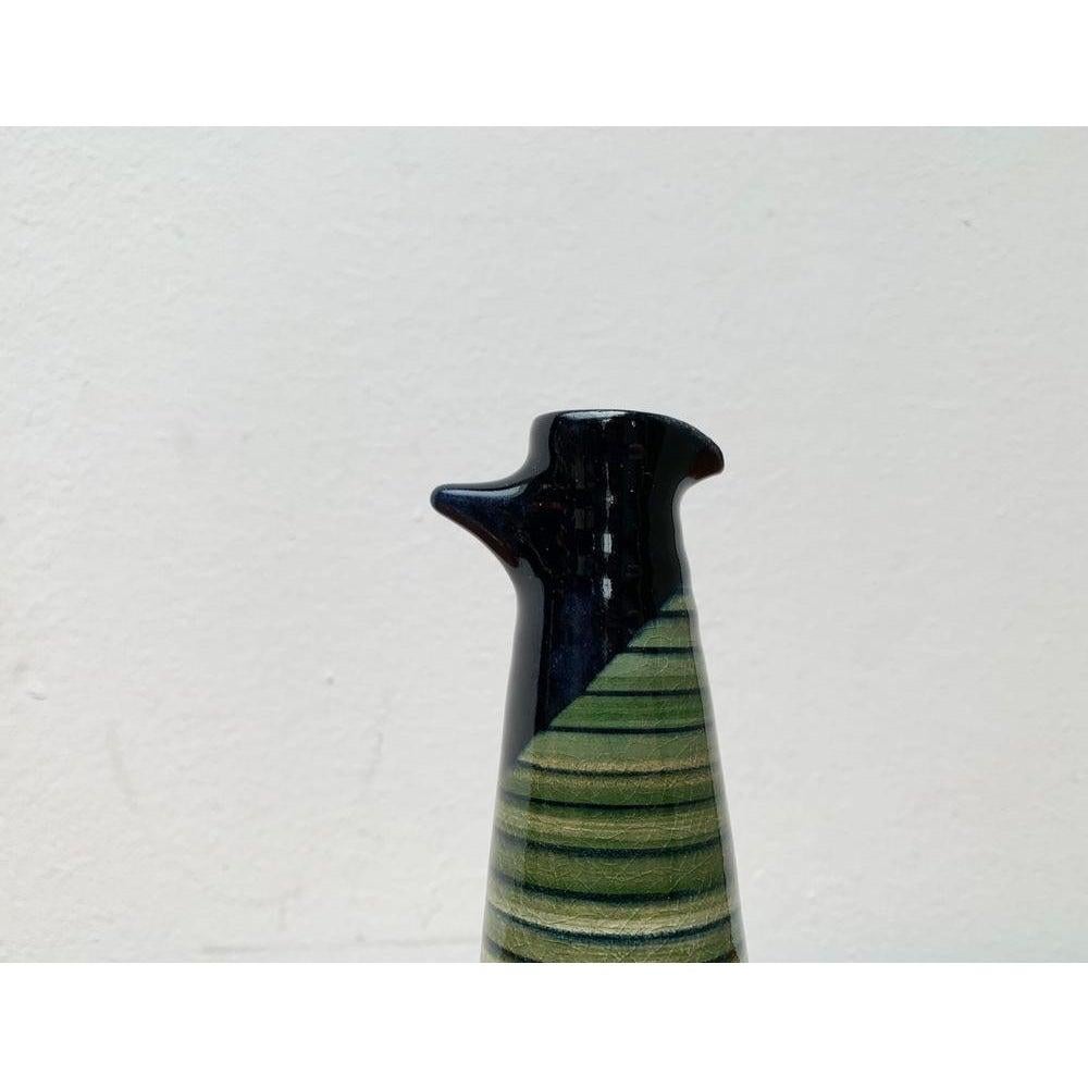 Postmodern Ceramic Carafe Vase by JS for Mobach For Sale 1