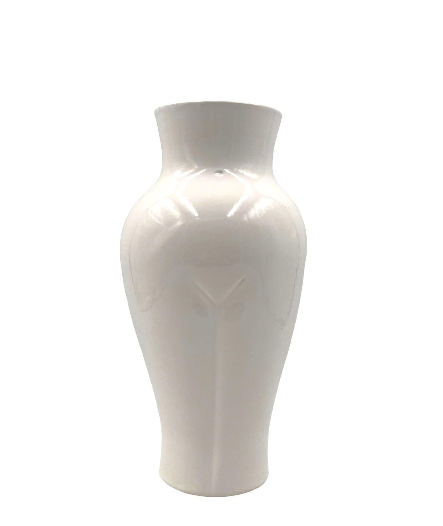 Postmodern ceramic 'Femme' vase, Baba, Vallauris France ca. 1980s For Sale 6