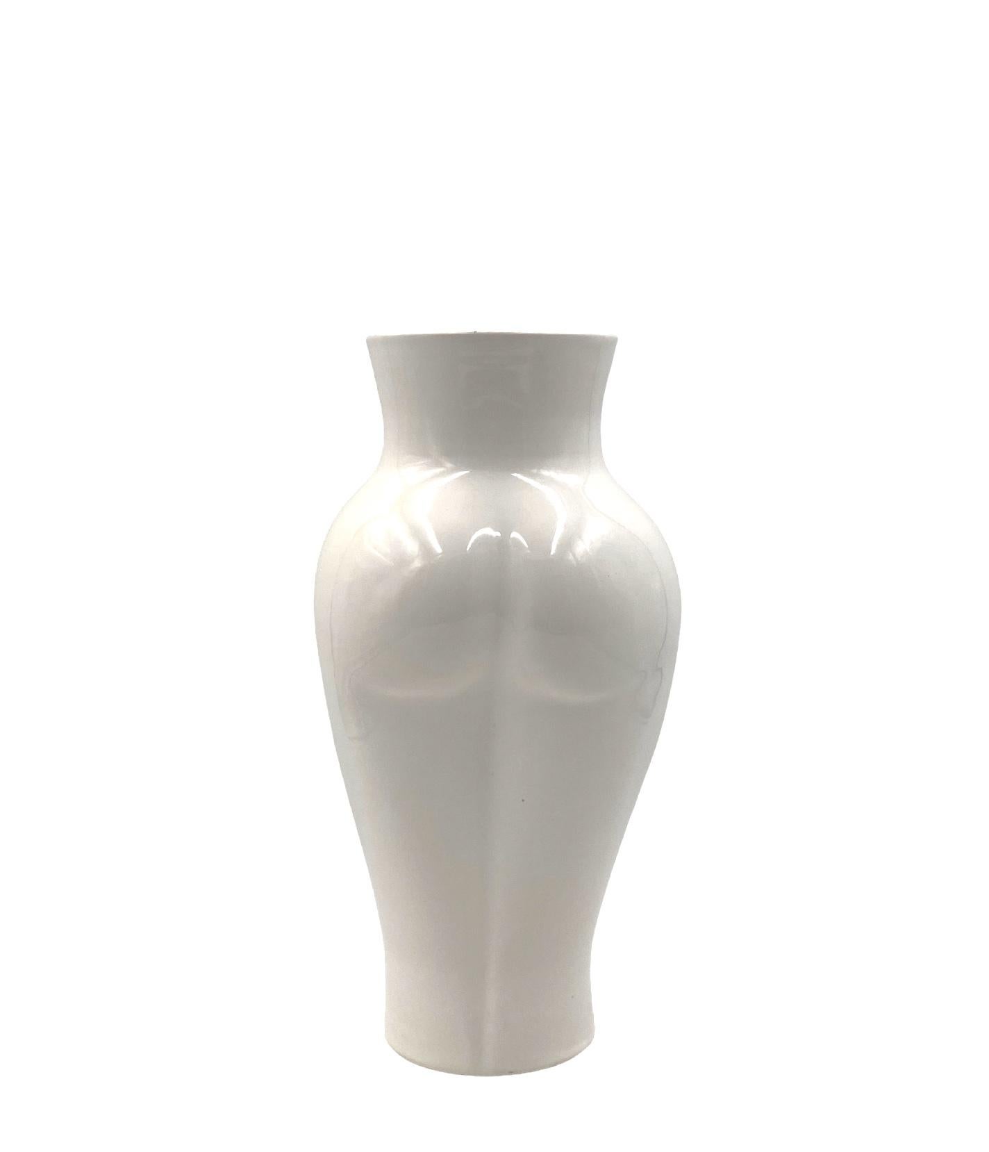 Postmodern ceramic 'Femme' vase, Baba, Vallauris France ca. 1980s For Sale 12