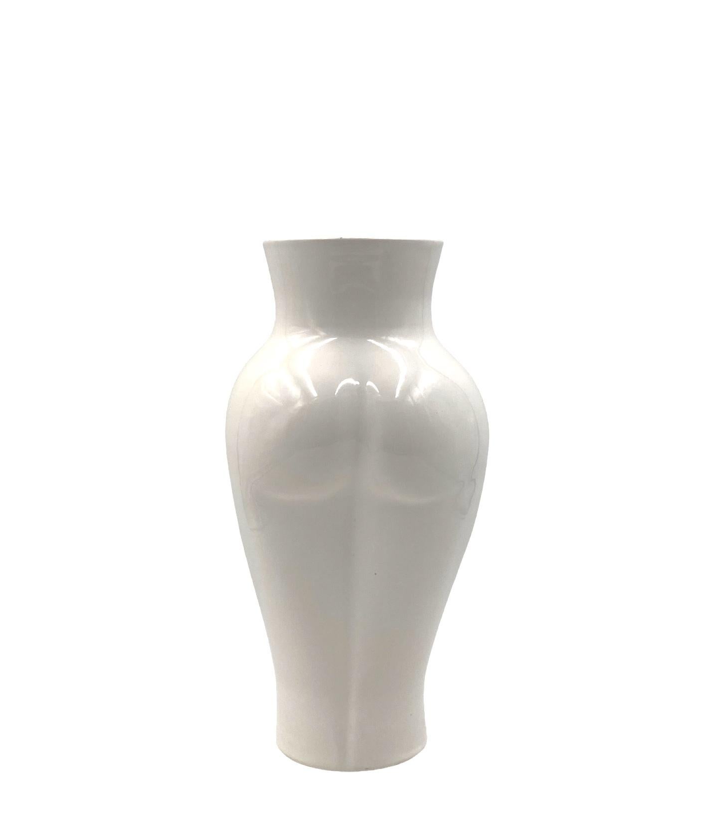 Postmodern ceramic 'Femme' vase, Baba, Vallauris France ca. 1980s in vendita 12