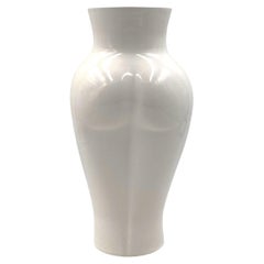 Vase "Femme" en céramique postmoderne, Baba, Vallauris France ca. 1980