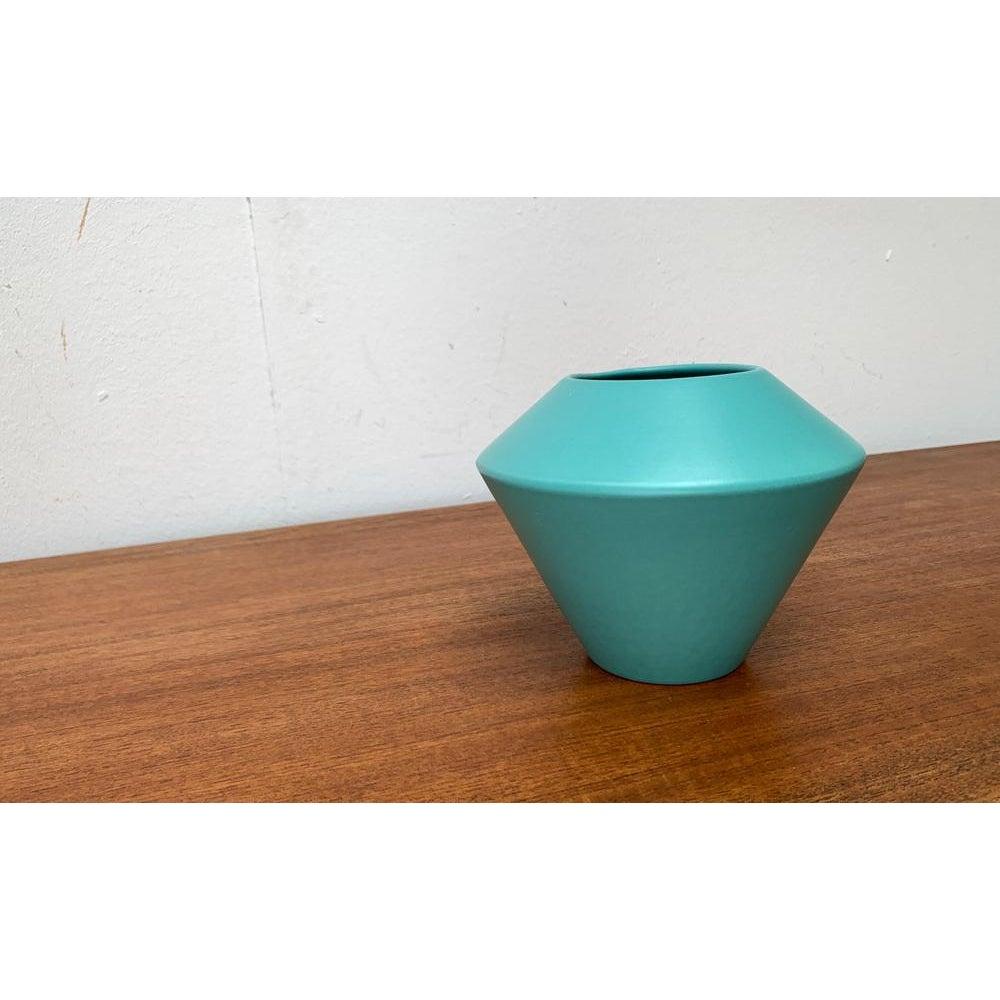 Minimalistische postmoderne Keramikvase aus Asa Selection, 1980er Jahre im Angebot 5