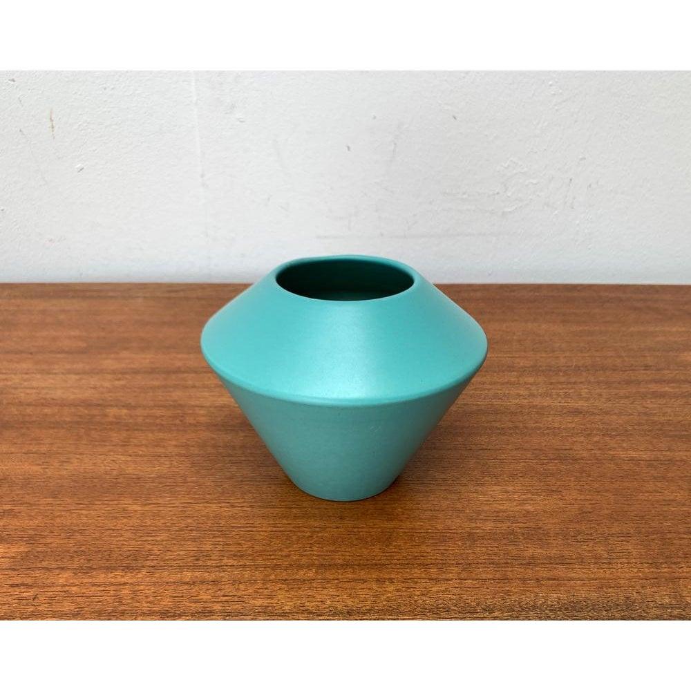 Minimalistische postmoderne Keramikvase aus Asa Selection, 1980er Jahre (Postmoderne) im Angebot