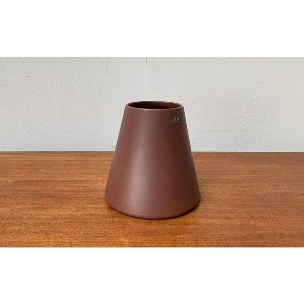 Postmodern Ceramic Minimalist Vase from Asa Selection 1980s For Sale 1