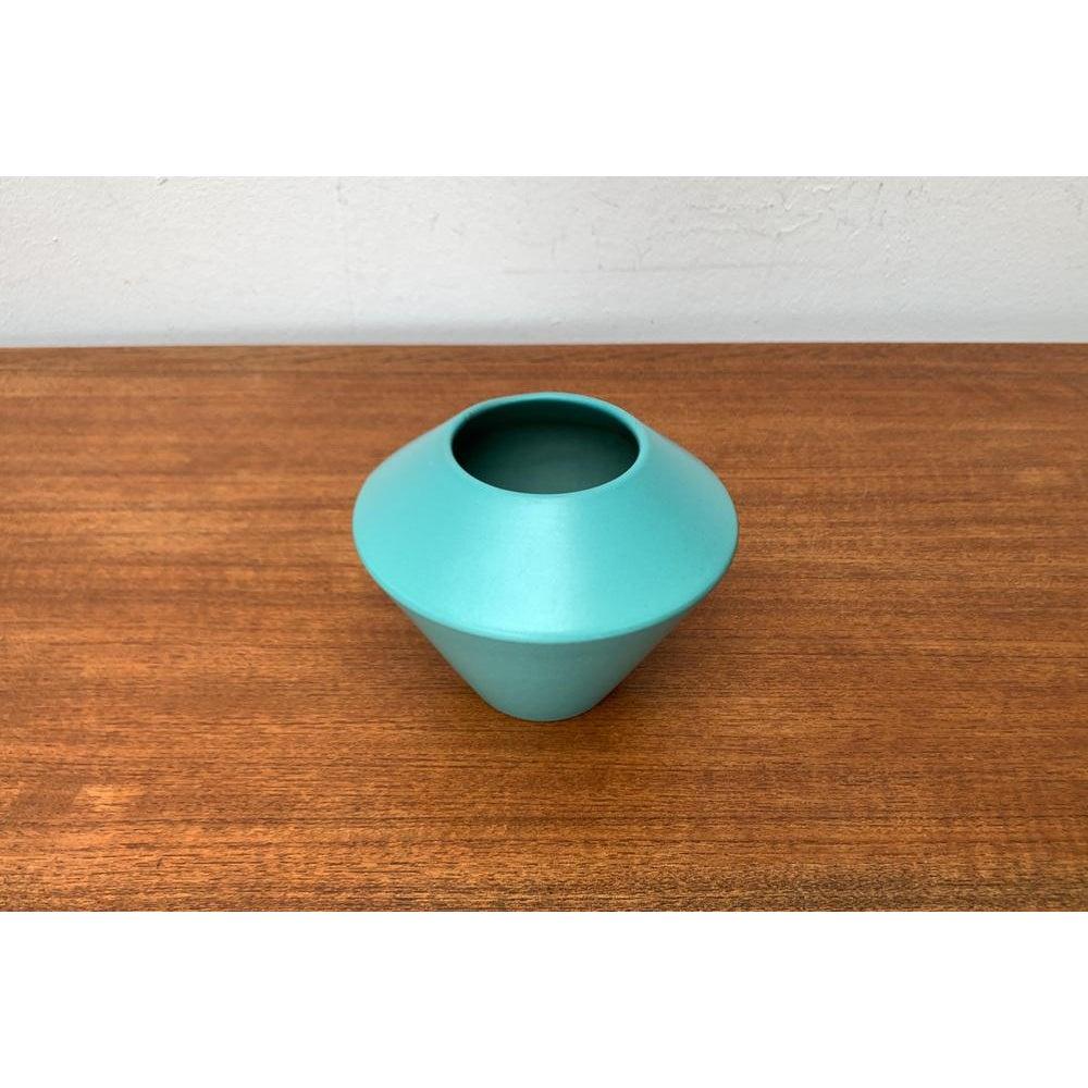 Minimalistische postmoderne Keramikvase aus Asa Selection, 1980er Jahre im Angebot 2