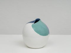 Vaso postmoderno in ceramica di Pino Castagna, anni '90