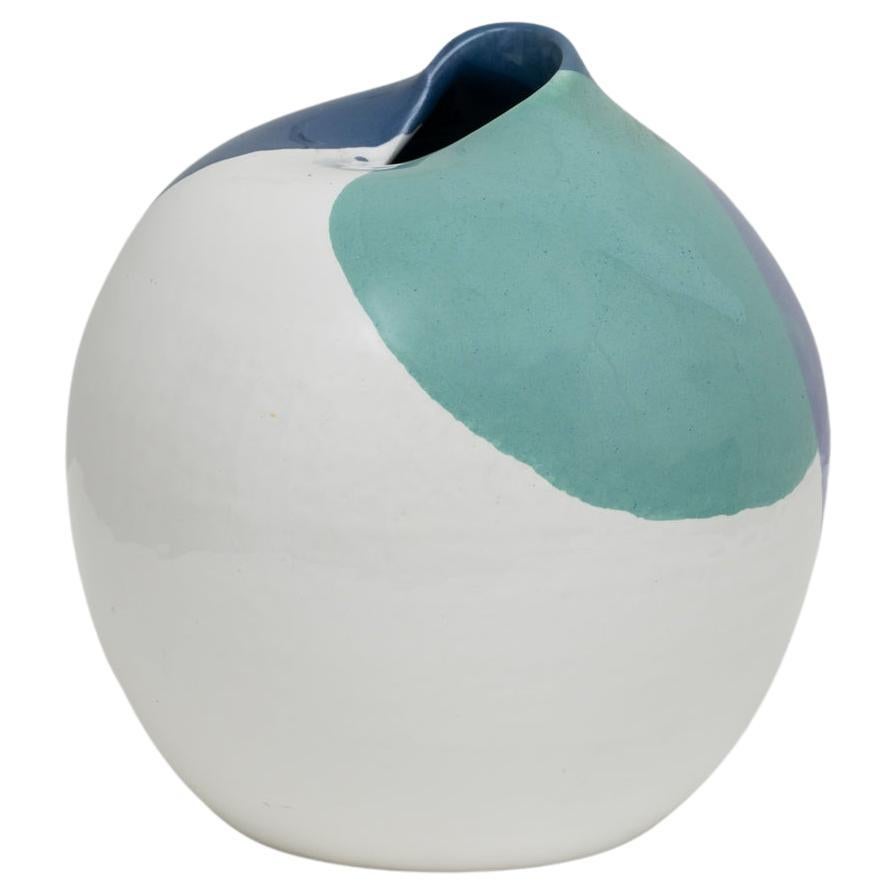 Postmodern Ceramic Vase by Pino Castagna, 1990s For Sale