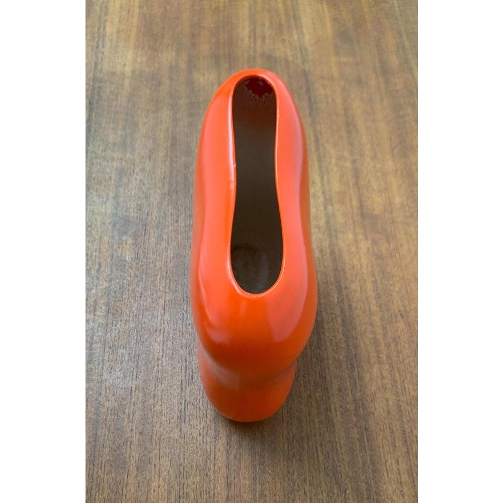 Jarrón posmoderno de cerámica con forma orgánica de Asa, años 90 en venta 4