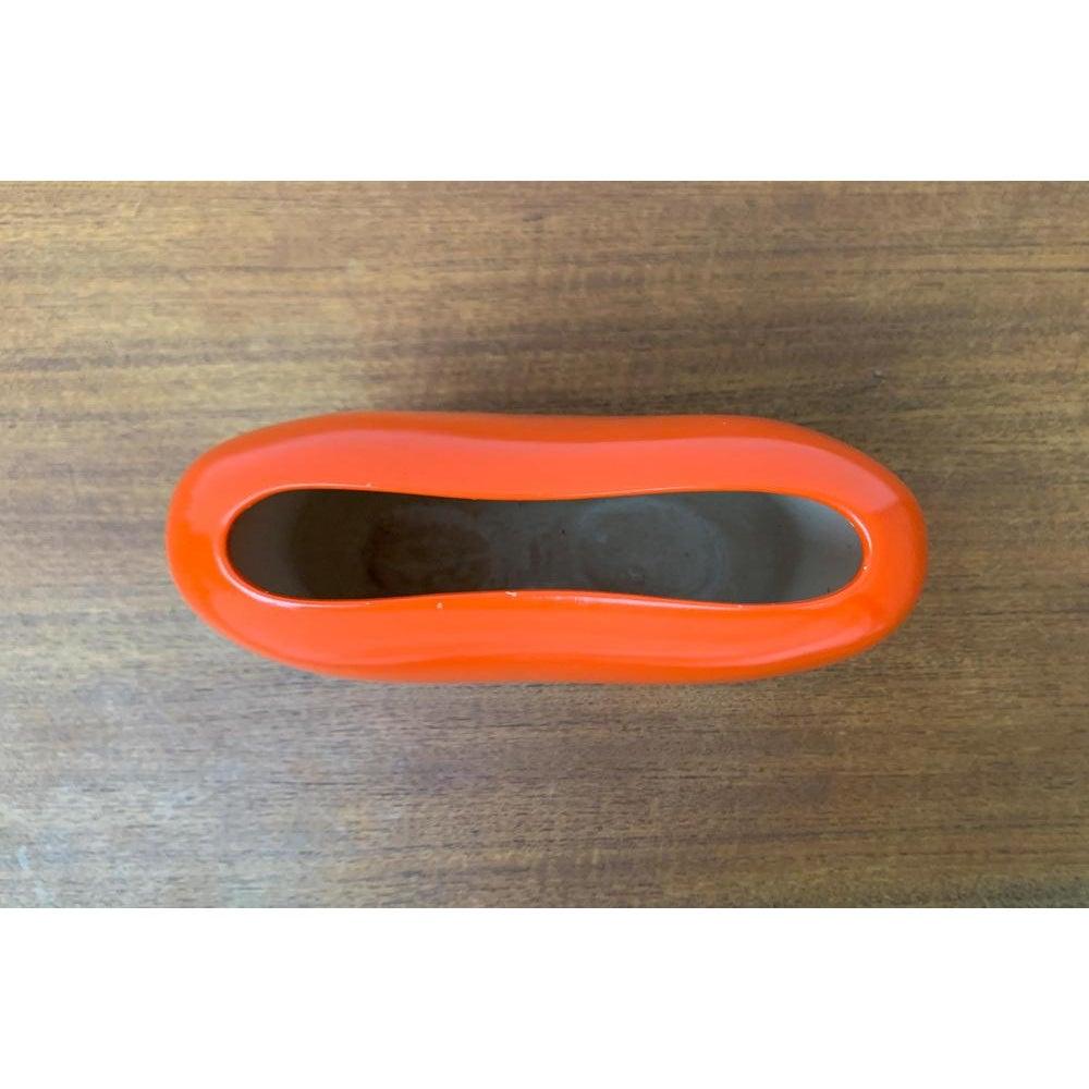 Jarrón posmoderno de cerámica con forma orgánica de Asa, años 90 en venta 6